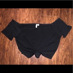 ASOS Tie-Front Crop Top